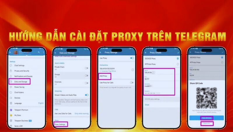 hướng dẫn cài đặt proxy